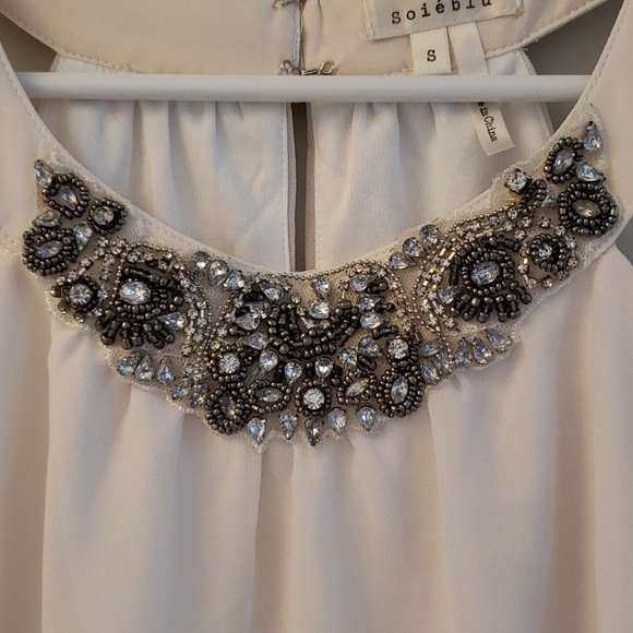 Soiéblu beaded halter top - Picture 2 of 3